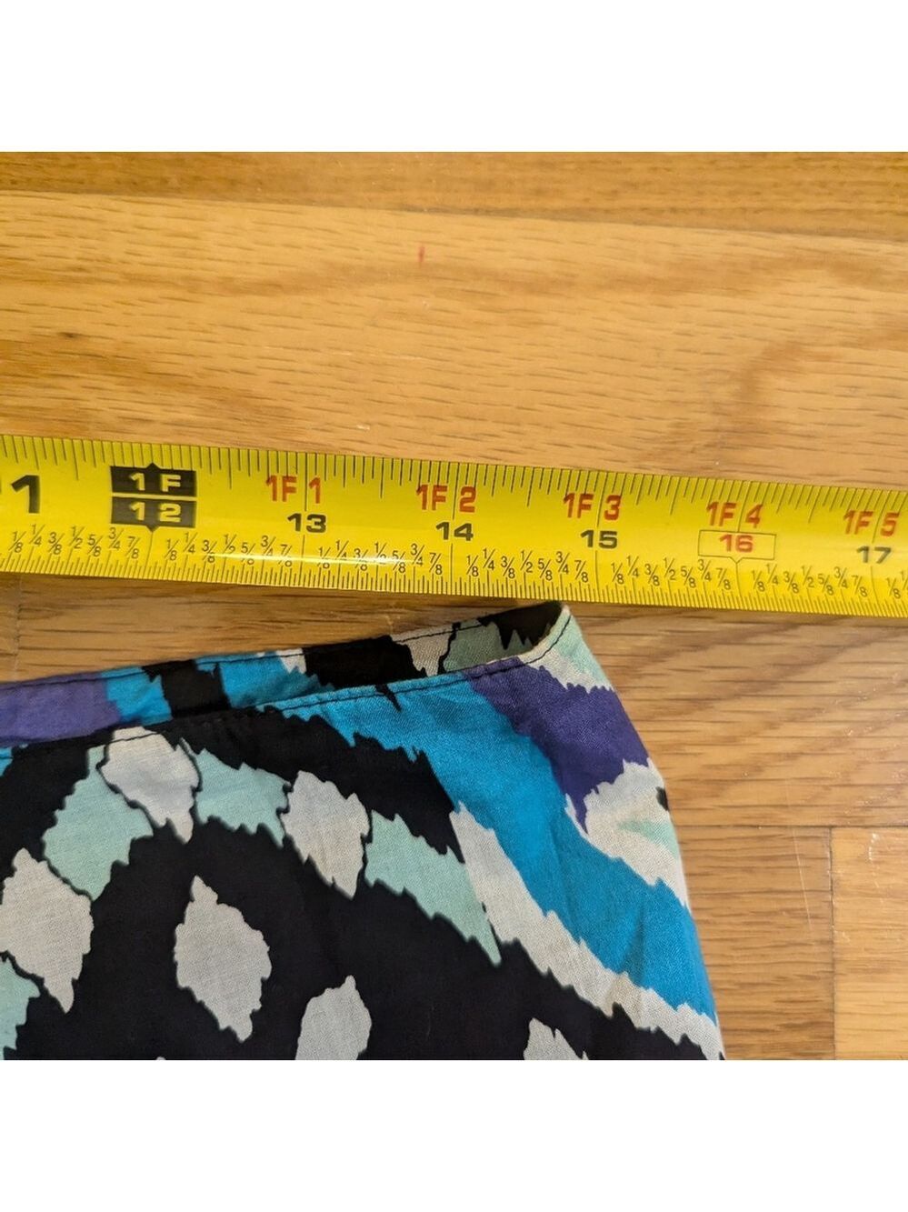 INC Circle Skirt Size 8 Black White Blue Purple Sequins - Picture 4 of 7